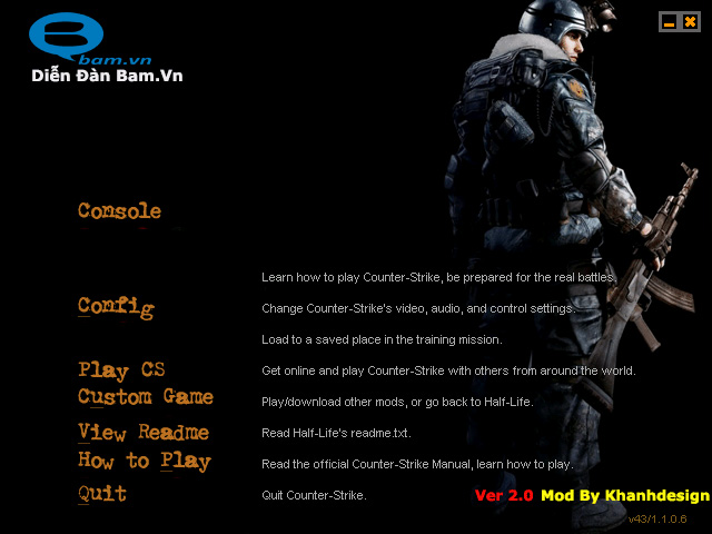 Counter Strike 1.1 mod ver 2.0