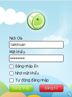 Phần mềm chat Ola