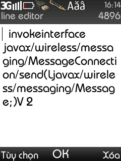 Crack sms nâng cao